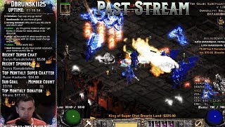 Diablo 2 - Grinding Chaos Sanctuary Hammerdin 10/20/2018