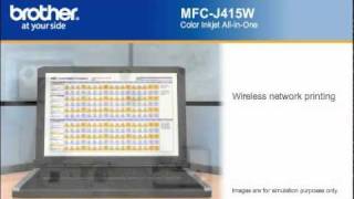 MFC- J415W Brother colour inkjet multi-function center