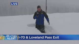 Feet Of Snow Bury Colorado's High Country
