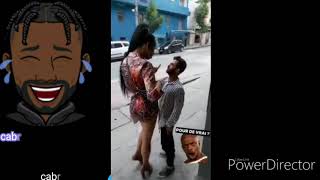 Talent amateur:Bagarre de rue drag-queen vs homme 1m60