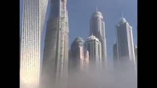 Туман в Дубай  утренняя красота Погода в Дубай зимой