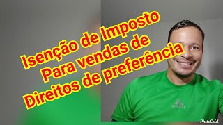 Imposto de renda sobre venda de direitos de preferência de fundos Imobiliários