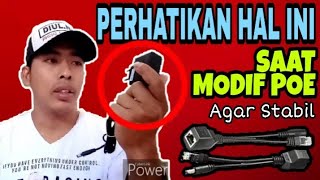 LAKUKAN HAL INI SAAT MODIF POE (RTRWNET)