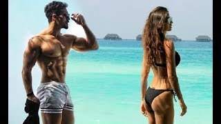 Disha Patani In Bikini With Shirtless Boyfriend Tiger Shroff