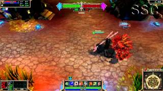 Darth Maul Wukong LoL Custom Skin ShowCase
