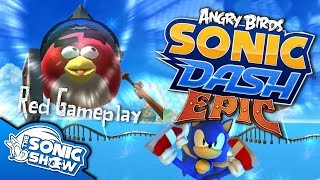 Angry Birds Sonic Dash: Epic - Red Gameplay