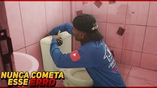 Quantos centímetros deixar para o Cano do vaso sanitário, vamos chegar 80mil e vai ter prêmio