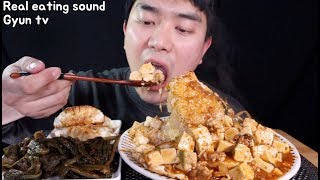 매콤한 마파두부 덮밥 리얼사운드 참된소리 먹방 l Mapa Tofu real eating sound mukbang asmr