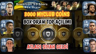 BREZİLYA 53 STARS BOX DRAW , 3000 MYCLUB PARASI HARCADIM - PES 2018 MOBİLE TOP AÇILIMI