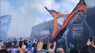 FC Porto - slb | Saida do Dragão - apoio massivo dos Super Dragões