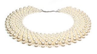 Jewelry ❤ DIY: beaded collar / Воротник из бисера своими руками