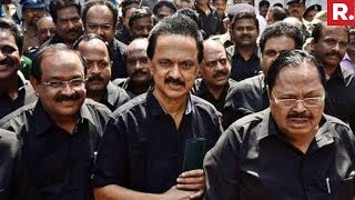 DMK's Black Shirt Protest Against TN Government Over Tuticorin Unrest