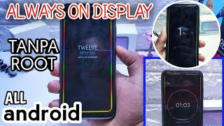 Cara AKTIFKAN/INSTAL ALWAYS ON DISPLAY Di Semua XIAOMI Tested Redmi Note 7 MIUI 11