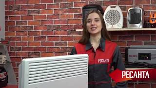 Обзор электрического конвектора РЕСАНТА ОК-1500Е