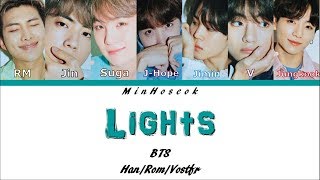 {Kan/Rom/Vostfr} BTS (방탄소년단) - Lights Color Coded Lyrics