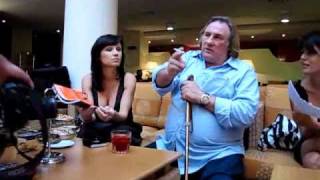Gérard Depardieu in Yerevan