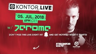 LIVE: Jerome behind the decks! // Kontor Live #80