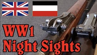 WW1 Night Sights: Gewehr 98 and SMLE