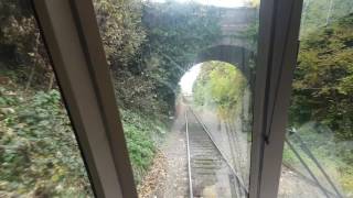 Stourbridge Junction to Stourbridge Town on a Class 139 PPM