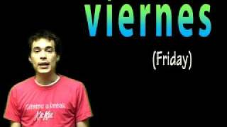 01008 Spanish Lesson - Days of the Week