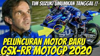 Wow!! Tim Suzuki Umumkan Tanggal Peluncuran Motor Baru MotoGP 2020