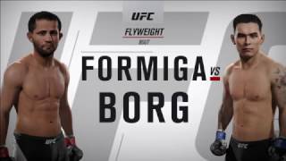 UFC2.Жуссьер Формига-Рей Борг. Турнир UFC fight night 106.