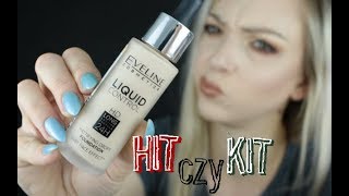 EVELINE liquid control - HIT czy KIT? test podkładu