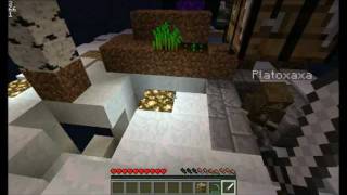 minecraft выживание на острове часть 1