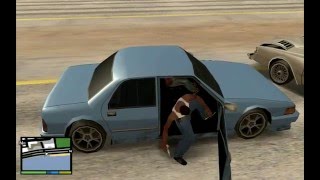 Тюнинг машины в любом месте для GTA San Andreas