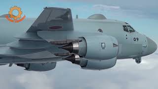 Kawasaki P-1 - самый большой и продвинутый наблюдатель японских морей