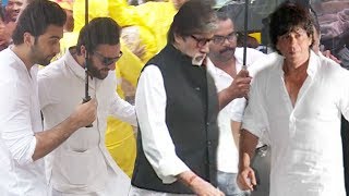 Bollywood Celebs At Shashi Kapoor’s Final Rites Ceremony FULL Video