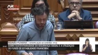 José Soeiro:"PSD é campeão da deterioração da sustentabilidade da segurança social"