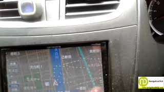 Pioneer Carrozzeria MRZ06 SD card and unlock navigation