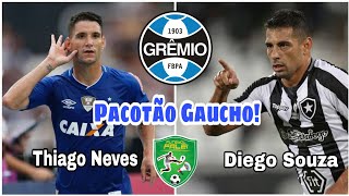 Thiago Neves e Diego Souza no Grêmio? #Imortaltricolor