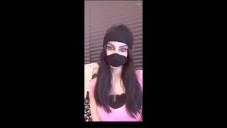 بنت سعودية جميلة مثيرة تخقق تمزح و تتدلع و تهز