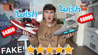 I Bought The Most Expensive Sneakers On Wish.com!
