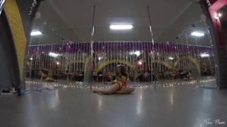 Зажигательный pole dance от Марины Боровик