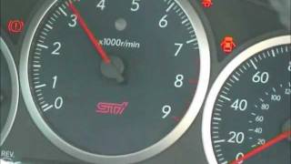 The legendary sound and acceleration of a Subaru Impreza STI :-)