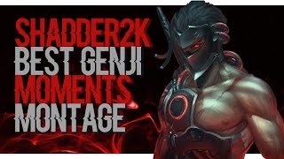 Shadder2k Genji Montage | Shadder2k Best Genji Moments | Overwatch