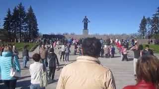 Санкт-Петербург. Пискарёвское мемориальное кладбище. 9 мая 2015 года. Часть 1.