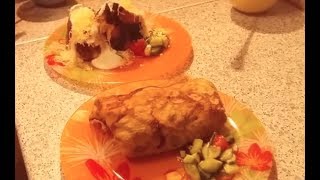 Обрусевшая шаверма-шаурма + "индийская" шаверма-шаурма + как разделать курицу + как испечь блины