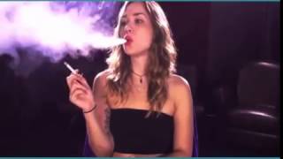 Smoking girl natty hot lightup night 2017