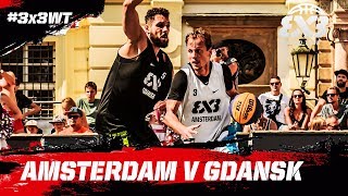 Amsterdam v Gdansk | Full Game | FIBA 3x3 World Tour 2018 - Prague Masters 2018