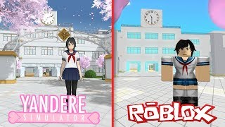 SPOT THE DIFFERENCE ROBLOX YANDERE SIMULATOR | Yandere Simulator In Roblox (Roleplay)