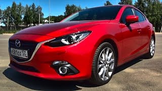 За что любят Mazda 3?! Тест драйв Мазда 3 2.0 Автомат на ходу