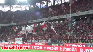 Спартак - Анжи, суппорт фанатов на стадионе