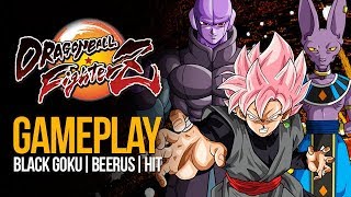 Dragon Ball FighterZ: JUGAMOS con Hit, Beerus, Black Goku y más