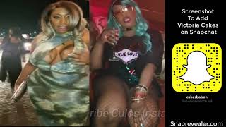 Victoria Cakes is thick twerking on Snapchat