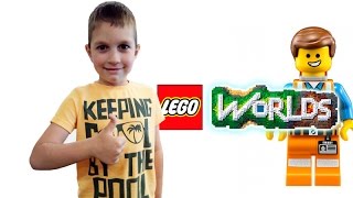 LEGO WORLDS - ПРОХОЖДЕНИЕ ПЛАНЕТА СЛАДОСТЕЙ. DЁMKA. ЛЕТСПЛЕЙ