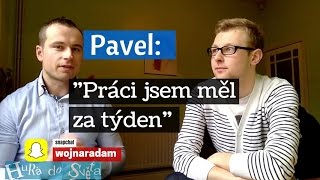 Pavel hledal práci v Manchesteru týden. Angličtinu zvládá